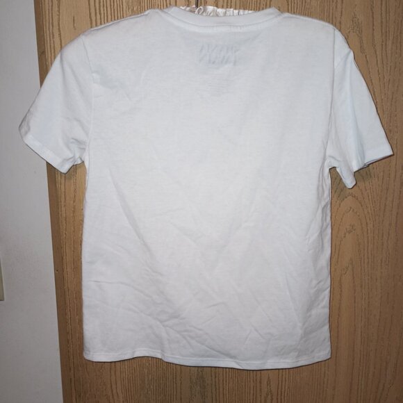 NEW Girls' Shania Twain 'Let's Go Girls' Oversized Graphic T-Shirt - White Small - Picture 8 of 8